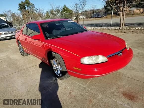 1998 Chevrolet Monte Carlo LS with VIN 2G1WW12M8W9198297, listed as a Copart auction lot 84427294 with 102,693 mi miles and Salvage title. Bid and sale history available at DreamBid. Image 11.