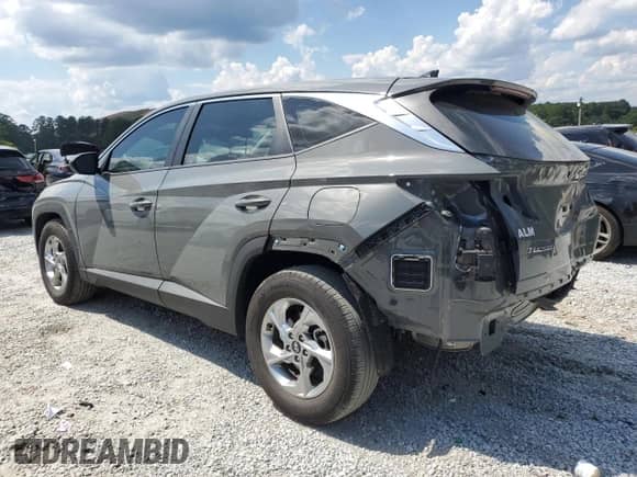 2024 Hyundai Tucson SE with VIN 5NMJA3DE0RH435011, listed as a Copart auction lot 70879635 with 15,056 mi miles and Salvage title. Bid and sale history available at DreamBid. Image 2.
