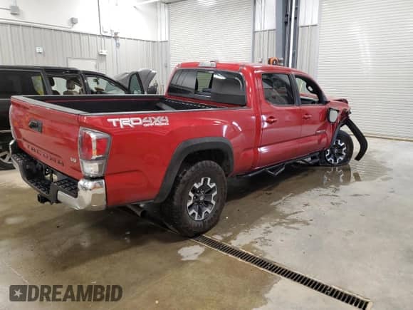 2022 Toyota Tacoma SR5 with VIN 3TMDZ5BN5NM140188, listed as a Copart auction lot 63706125 with Not provided miles and Salvage title. Bid and sale history available at DreamBid. Image 3.