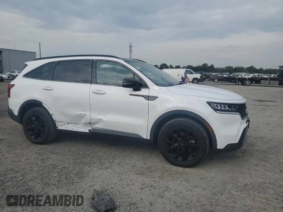 2021 Kia Sorento S with VIN 5XYRLDLC4MG003012, listed as a Copart auction lot 83792005 with 34,541 mi miles and Salvage title. Bid and sale history available at DreamBid. Image 4.