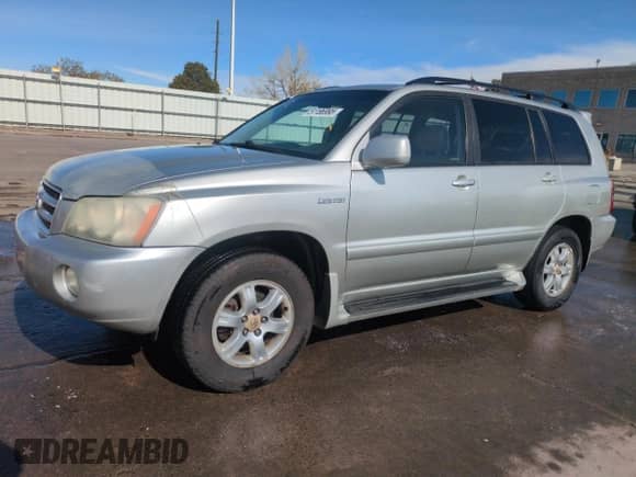 2003 Toyota Highlander с VIN JTEHF21A230111962, выставлен на аукционе Copart как лот 51186995 с пробегом 148 915 миль миль и Списание • Salvage title. История ставок и продаж доступна на DreamBid. Изображение 1.
