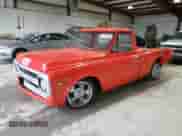 1969 Chevrolet Silverado 1500 z VIN CE149B855657, wystawiony jako Copart lot #51455185 z przebiegiem 43 320 mil mil oraz Szkoda całkowita • Salvage title. Historia ofert i sprzedaży dostępna na DreamBid. Obrazek 1.