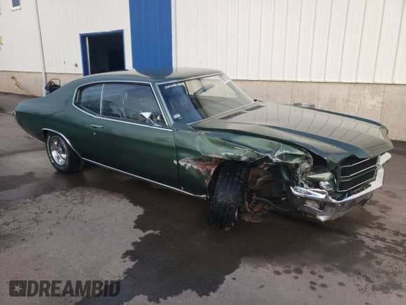 1970 Chevrolet Chevelle с VIN 1363701556262, выставлен на аукционе Copart как лот 79878184 с пробегом 3 254 миль миль и Списание • Salvage title. История ставок и продаж доступна на DreamBid. Изображение 4.