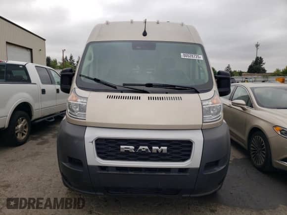2022 Ram ProMaster Cargo с VIN 3C6MRVJG8NE117900, выставлен на аукционе Copart как лот 80528725 с пробегом 48 470 миль миль и Списание • Salvage title. История ставок и продаж доступна на DreamBid. Изображение 5.