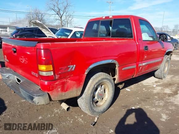 1999 GMC Sierra 1500 SLE with VIN 1GTEK14TXXZ506600, listed as a IAAI auction lot 41340920 with 202,722 mi miles and . Bid and sale history available at DreamBid. Image 4.