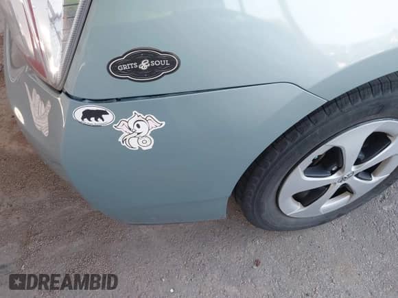 2012 Toyota Prius One with VIN JTDKN3DU9C5497873, listed as a IAAI auction lot 43004799 with 210,362 mi miles and . Bid and sale history available at DreamBid. Image 6.