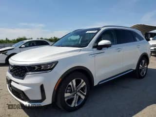 2023 Kia Sorento SX Prestige with VIN KNDRMDLH7P5186833, listed as a Copart auction lot 52779195 with 17,616 mi miles and Salvage title. Bid and sale history available at DreamBid. Image 1.