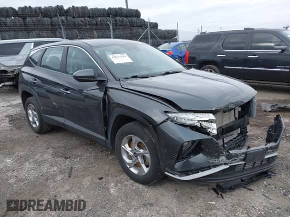 2022 Hyundai Tucson SE with VIN 5NMJACAE3NH000434, listed as a IAAI auction lot 41623118 with 54,781 mi miles and . Bid and sale history available at DreamBid. Image 1.