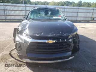 2022 Chevrolet Blazer LT z VIN 3GNKBDR47NS198793, wystawiony jako Copart lot #56216125 z przebiegiem 25 865 mil mil oraz Szkoda całkowita • Salvage title. Historia ofert i sprzedaży dostępna na DreamBid. Obrazek 5.