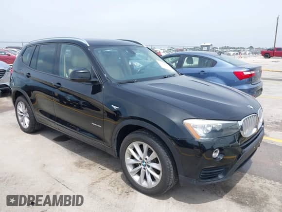 2016 BMW X3 sDrive28i with VIN 5UXWZ7C50G0R31722, listed as a IAAI auction lot 42269003 with 100,663 mi miles and . Bid and sale history available at DreamBid. Image 1.