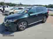 2018 Nissan Pathfinder SV with VIN 5N1DR2MM5JC659722, listed as a Copart auction lot 64452525 with Not provided miles and Salvage title. Bid and sale history available at DreamBid. Image 1.