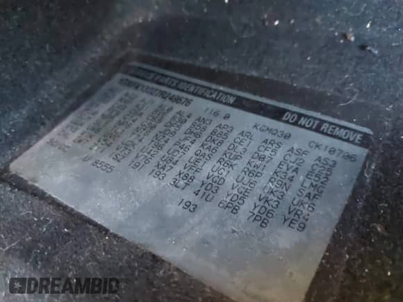 2007 Chevrolet Tahoe LTZ with VIN 1GNFK13027R249676, listed as a IAAI auction lot 43424132 with 296,751 mi miles and . Bid and sale history available at DreamBid. Image 9.