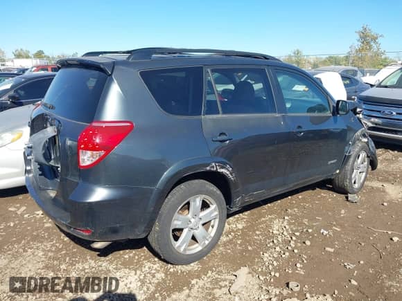 2007 Toyota RAV4 Sport with VIN JTMZK32V375008070, listed as a IAAI auction lot 43472164 with 236,425 mi miles and . Bid and sale history available at DreamBid. Image 4.