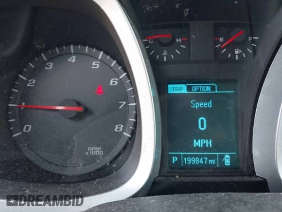 2015 Chevrolet Equinox LT z VIN 1GNALBEK9FZ105004, wystawiony jako IAAI lot #42678184 z przebiegiem 199 847 mil mil oraz . Historia ofert i sprzedaży dostępna na DreamBid. Obrazek 7.