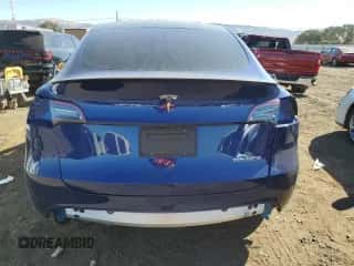 2023 Tesla Model Y Performance with VIN 7SAYGDEF6PF814946, listed as a Copart auction lot 71458794 with 16,851 mi miles and Salvage title. Bid and sale history available at DreamBid. Image 6.