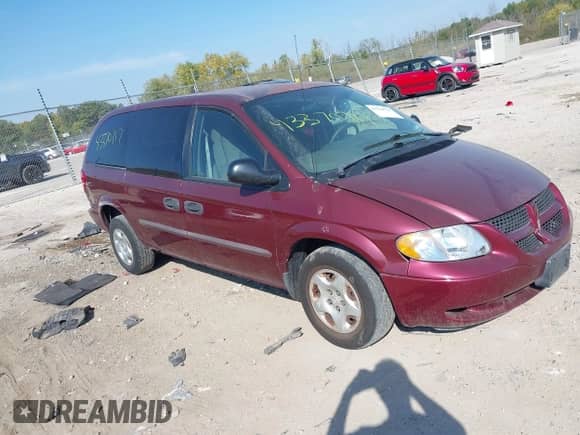 2003 Dodge Caravan SE with VIN 1D4GP24323B102194, listed as a IAAI auction lot 43370717 with 129,127 mi miles and . Bid and sale history available at DreamBid. Image 1.