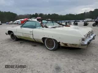 1975 Chevrolet Caprice с VIN 1N67H5Y196275, выставлен на аукционе Copart как лот 43452985 с пробегом 28 996 миль миль и Чистый • Clean title. История ставок и продаж доступна на DreamBid. Изображение 2.
