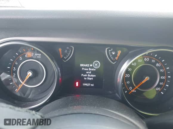 2020 Jeep Wrangler Sport S with VIN 1C4GJXAN3LW121976, listed as a IAAI auction lot 43074171 with 19,927 mi miles and . Bid and sale history available at DreamBid. Image 7.