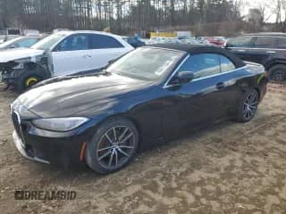 2024 BMW 4 Series 430i xDrive с VIN WBA43AT02RCN28707, выставлен на аукционе Copart как лот 84617304 с пробегом Не указан миль и Списание • Salvage title. История ставок и продаж доступна на DreamBid. Изображение 1.