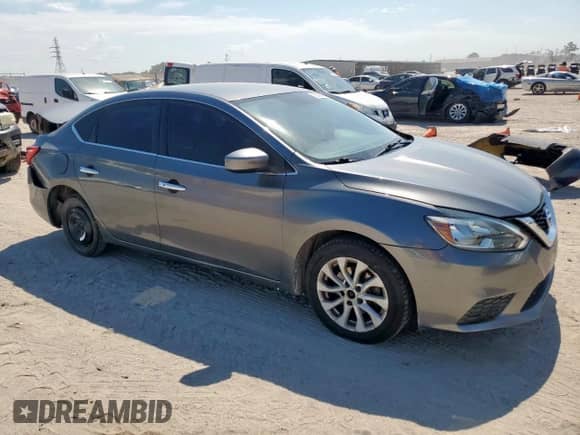 2019 Nissan Sentra SR with VIN 3N1AB7AP9KY347809, listed as a Copart auction lot 83870745 with 113,313 mi miles and Salvage title. Bid and sale history available at DreamBid. Image 4.