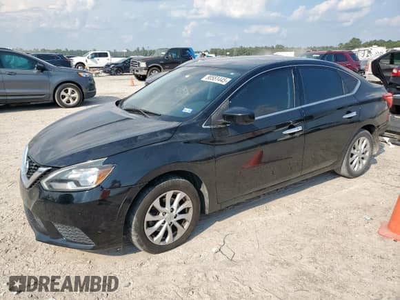 2019 Nissan Sentra SR with VIN 3N1AB7AP1KY362675, listed as a Copart auction lot 80551445 with 131,154 mi miles and Salvage title. Bid and sale history available at DreamBid. Image 1.