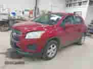 2015 Chevrolet Trax LS с VIN KL7CJPSB8FB196166, выставлен на аукционе IAAI как лот 42919878 с пробегом 87 984 миль миль и . История ставок и продаж доступна на DreamBid. Изображение 2.