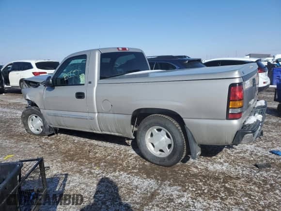 2004 GMC Sierra 1500 SLE с VIN 1GTEC14T94Z344693, выставлен на аукционе Copart как лот 46151585 с пробегом 59 255 миль миль и Списание • Salvage title. История ставок и продаж доступна на DreamBid. Изображение 2.