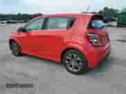 2017 Chevrolet Sonic LT with VIN 1G1JD6SG6H4173752, listed as a Copart auction lot 65541865 with 98,134 mi miles and Salvage title. Bid and sale history available at DreamBid. Image 2.
