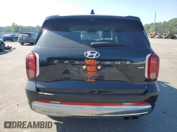 2023 Hyundai Palisade Calligraphy с VIN KM8R7DGE1PU553041, выставлен на аукционе Copart как лот 81039765 с пробегом 59 482 миль миль и Списание • Salvage title. История ставок и продаж доступна на DreamBid. Изображение 6.