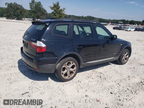 2010 BMW X3 xDrive30i z VIN WBXPC9C45AWJ33265, wystawiony jako Copart lot #72009505 z przebiegiem 121 592 mil mil oraz Szkoda całkowita • Salvage title. Historia ofert i sprzedaży dostępna na DreamBid. Obrazek 3.