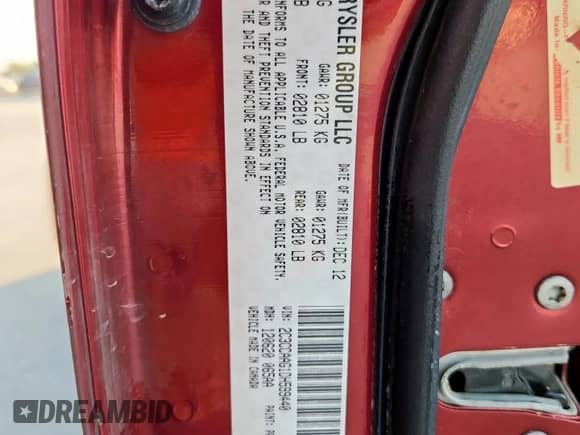 2013 Chrysler 300 с VIN 2C3CCAAG1DH599440, выставлен на аукционе Copart как лот 81336745 с пробегом 215 311 миль миль и Чистый • Clean title. История ставок и продаж доступна на DreamBid. Изображение 12.