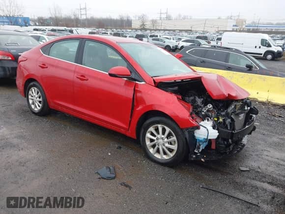 2022 Hyundai Accent SE z VIN 3KPC24A69NE180546, wystawiony jako IAAI lot #40977460 z przebiegiem 16 559 mil mil oraz . Historia ofert i sprzedaży dostępna na DreamBid. Obrazek 1.