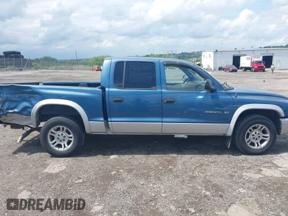 2002 Dodge Dakota SLT with VIN 1B7HL48XX2S668382, listed as a IAAI auction lot 42203326 with Not provided miles and . Bid and sale history available at DreamBid. Image 13.