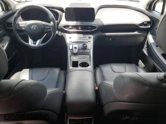 2021 Hyundai Santa Fe Limited with VIN 5NMS44AL9MH347863, listed as a Copart auction lot 65334225 with 35,856 mi miles and Salvage title. Bid and sale history available at DreamBid. Image 8.