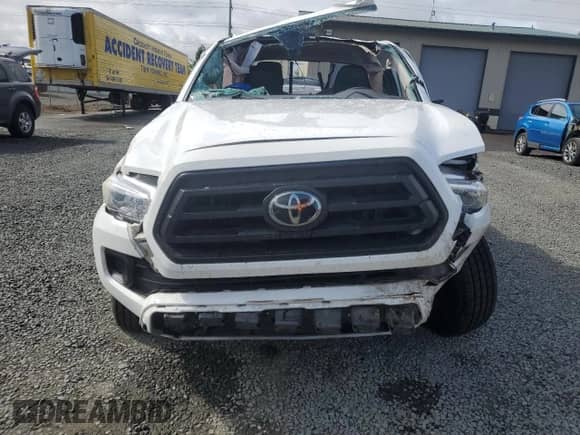 2022 Toyota Tacoma SR z VIN 3TYSZ5AN7NT079214, wystawiony jako Copart lot #56602005 z przebiegiem 78 413 mil mil oraz Szkoda całkowita • Salvage title. Historia ofert i sprzedaży dostępna na DreamBid. Obrazek 5.