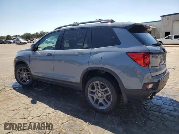2022 Honda Passport EX-L with VIN 5FNYF7H51NB000513, listed as a Copart auction lot 72018315 with 41,609 mi miles and Salvage title. Bid and sale history available at DreamBid. Image 2.