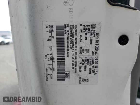 1999 Ford Explorer XL with VIN 1FMZU32X8XZB64735, listed as a Copart auction lot 82251585 with 189,401 mi miles and Salvage title. Bid and sale history available at DreamBid. Image 13.