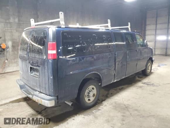 2009 Chevrolet Express Passenger z VIN 1GAHG39K891160468, wystawiony jako Copart lot #42297875 z przebiegiem 148 526 mil mil oraz Szkoda całkowita • Salvage title. Historia ofert i sprzedaży dostępna na DreamBid. Obrazek 3.