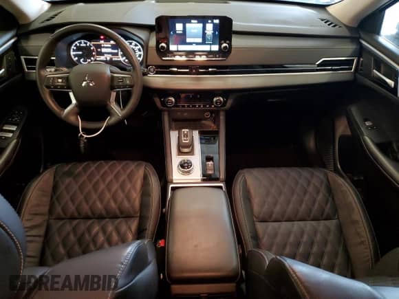 2022 Mitsubishi Outlander SEL with VIN JA4J4VA81NZ078598, listed as a Copart auction lot 71711045 with 53,739 mi miles and Salvage title. Bid and sale history available at DreamBid. Image 8.