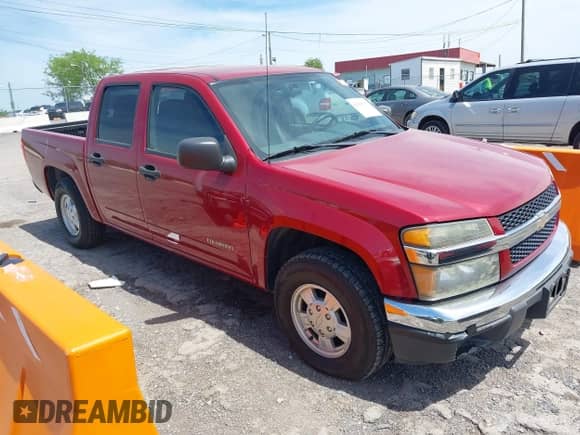 2005 Chevrolet Colorado 1SC LS Z85 with VIN 1GCCS136X58120717, listed as a IAAI auction lot 42096783 with 112,953 mi miles and . Bid and sale history available at DreamBid. Image 1.