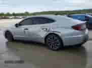 2020 Hyundai Sonata SEL Plus z VIN 5NPEJ4J21LH028813, wystawiony jako Copart lot #71862175 z przebiegiem 97 588 mil mil oraz Szkoda całkowita • Salvage title. Historia ofert i sprzedaży dostępna na DreamBid. Obrazek 2.