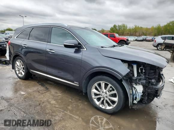 2016 Kia Sorento SX с VIN 5XYPKDA53GG088931, выставлен на аукционе Copart как лот 85495865 с пробегом 76 335 миль миль и Списание • Salvage title. История ставок и продаж доступна на DreamBid. Изображение 4.