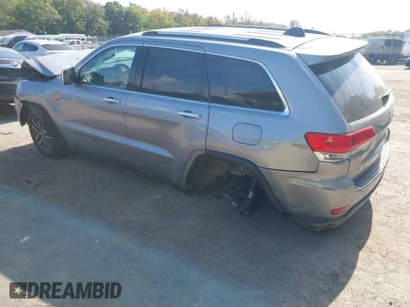 2019 Jeep Grand Cherokee Limited with VIN 1C4RJFBG1KC809610, listed as a IAAI auction lot 43372726 with 115,043 mi miles and . Bid and sale history available at DreamBid. Image 3.