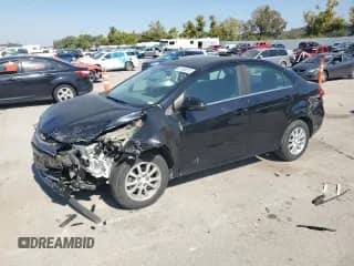 2017 Chevrolet Sonic LT with VIN 1G1JD5SH9H4104718, listed as a Copart auction lot 81149075 with 59,526 mi miles and Salvage title. Bid and sale history available at DreamBid. Image 1.