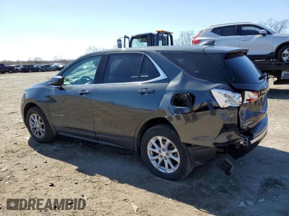2020 Chevrolet Equinox LT с VIN 3GNAXUEV6LS648460, выставлен на аукционе Copart как лот 50593775 с пробегом 64 169 миль миль и Списание • Salvage title. История ставок и продаж доступна на DreamBid. Изображение 2.