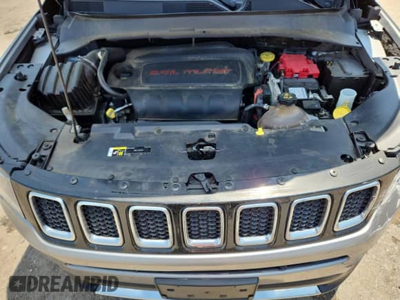 2020 Jeep Compass Limited with VIN 3C4NJCCB2LT187511, listed as a Copart auction lot 63769235 with 100,436 mi miles and Salvage title. Bid and sale history available at DreamBid. Image 12.