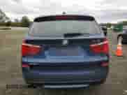 2013 BMW X3 xDrive28i with VIN 5UXWX9C57D0A27026, listed as a Copart auction lot 82323035 with 73,726 mi miles and Salvage title. Bid and sale history available at DreamBid. Image 6.