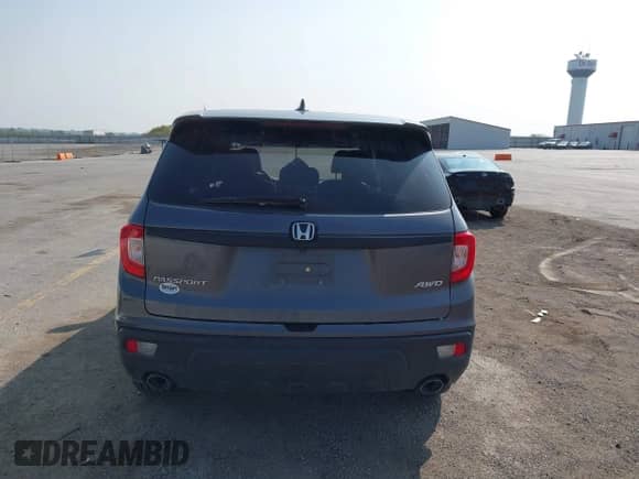 2019 Honda Passport EX-L с VIN 5FNYF8H56KB025666, выставлен на аукционе IAAI как лот 43144704 с пробегом 100 000 миль миль и . История ставок и продаж доступна на DreamBid. Изображение 17.