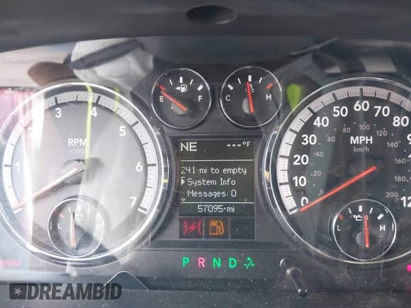2009 Dodge 1500 SLT with VIN 1D3HV18T09S811167, listed as a IAAI auction lot 42963028 with 57,095 mi miles and . Bid and sale history available at DreamBid. Image 7.