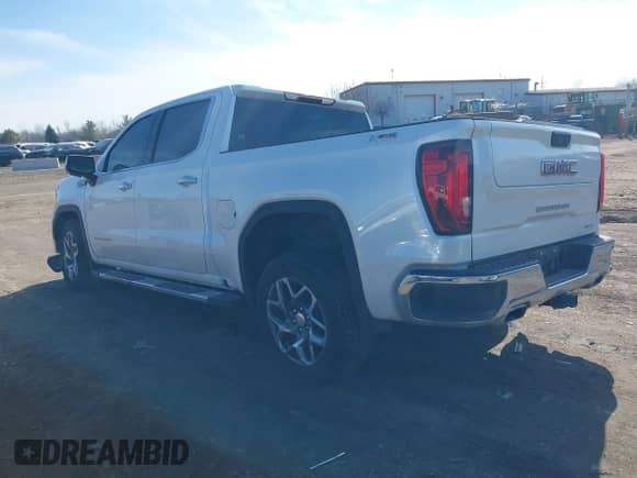 2023 GMC Sierra 1500 SLT with VIN 3GTUUDED4PG320775, listed as a IAAI auction lot 41848111 with 20,066 mi miles and . Bid and sale history available at DreamBid. Image 3.